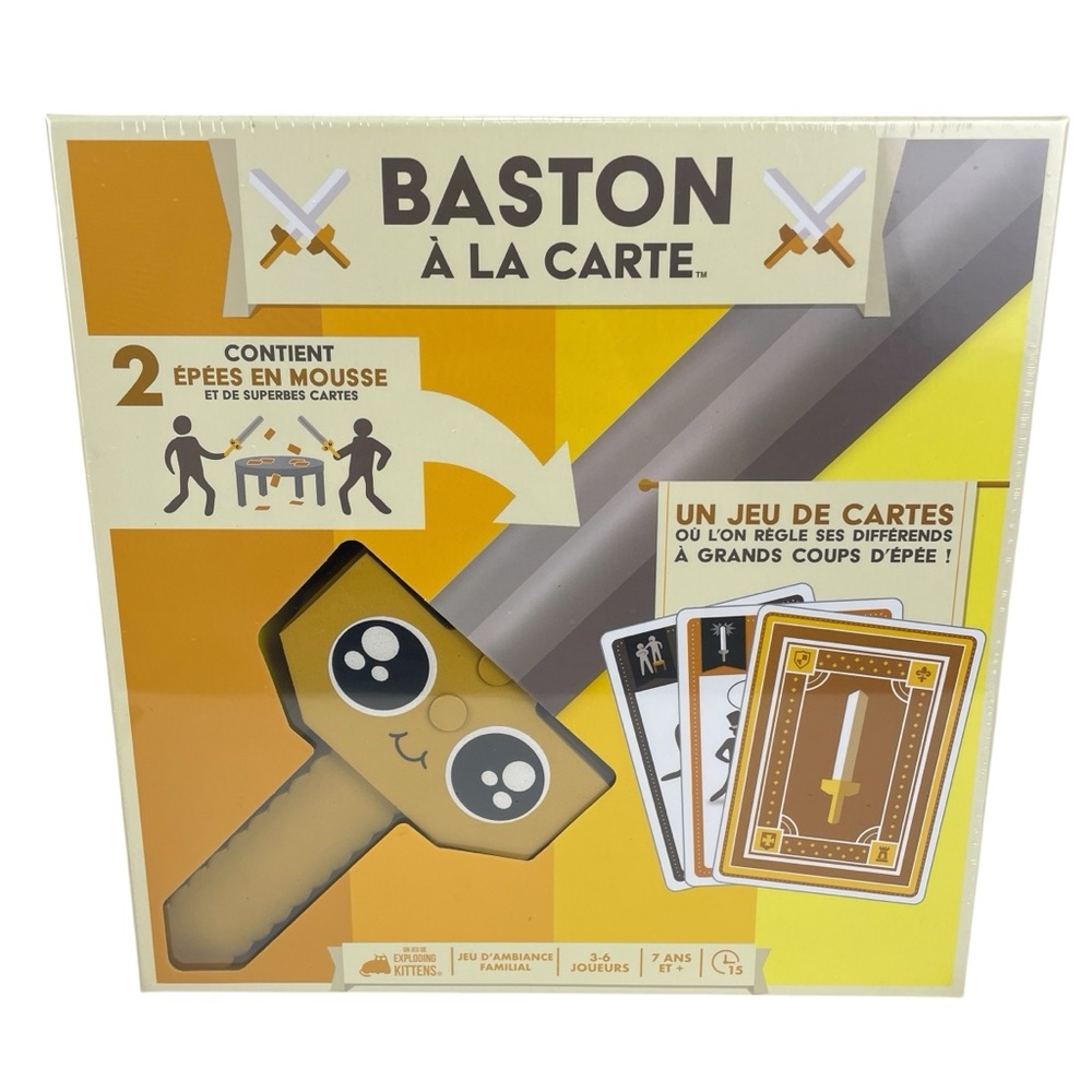 Baston A La Carte (Let's Hit Each Other With Fake Swords Game) French Version